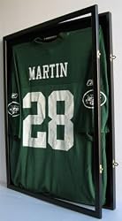 Baseball / Football Jersey Frame Display Case Shadow Box, w/ 98% UV Protection, BLACK