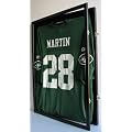 Baseball / Football Jersey Frame Display Case Shadow Box, w/ UV Protection, BLACK