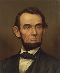 Lincoln Chromolithograph, ca. 1877, Strobridge & Co. - Quality 16"x20" Photographic Print from the Library of Congress