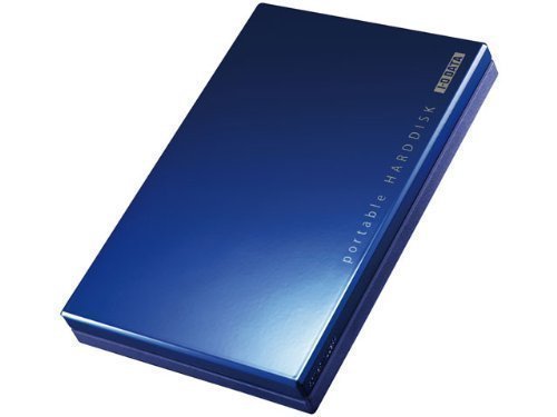 安いI-O DATA USB2.0/1.1接続 外付ポータブルハードディスク「カクうす」オリエントブルー 1TB HDPC-AU1.0BLB
