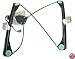 99-05 PONTIAC GRAND AM FRONT WINDOW REGULATOR LH (DRIVER SIDE), Power, with Motor, Sedan (1999 99 2000 00 2001 01 2002 02 2003 03 2004 04 2005 05) P462904 22702137