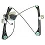 99-05 PONTIAC GRAND AM FRONT WINDOW REGULATOR LH (DRIVER SIDE), Power, with Motor, Sedan (1999 99 2000 00 2001 01 2002 02 2003 03 2004 04 2005 05) P462904 22702137