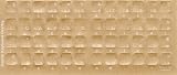 Transparent Danish White Characters for Dark Keyboard, Keyboard Stickers, Overlays, Labels