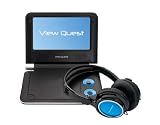 from View Quest View Quest Portable DVD Player with DJ Style Headphones - Blue Model DVDHP-B