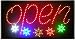 Stars Open L.E.D. Sign