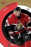 Ottawa Senators (Dany Heatley) White Wood-Mounted Sports Poster Print - 24" X 36"