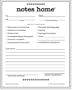Discipline Notes Home