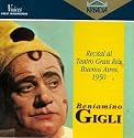 Beniamino Gigli-Recital al Teatro Gran Rex di Buenos Aires