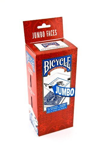 Bicycle Poker Playing Cards, Choose from Regular or Jumbo Index