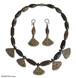 Agate jewelry set, 'Beautiful Girl'