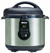 Nesco American Harvest PC-6-25-30TPR 3 in 1 Digital Electric Pressure Cooker
