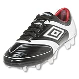 Umbro Stealth Pro HG Soccer Shoes (Black/White/Red)