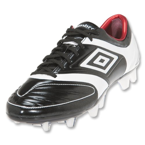 Umbro Stealth Pro HG Shoes (Black/White/Red)