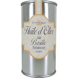 Terre Exotique Basil Flavored Olive Oil from Andalusia Spain