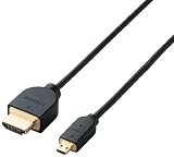 エレコム microHDMIケーブル 1m ブラック MPA-HD10BK