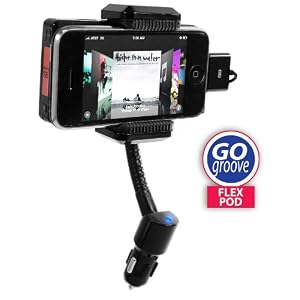 GOgroove FlexPod+ Car Mount System with NEW Signal Intensifying FM Transmitter and Charger... by AP