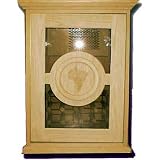 80 Bottle Wine Cabinet with Grape Glass Door - Vinotemp - 114-Concord