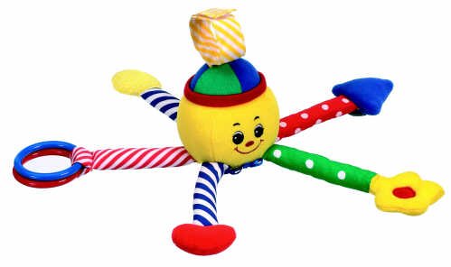 Childrens Toyshop  Toys : Rainbow Baby Primary Octopus GN02803 Rainbow Designs