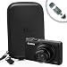 Protective Hard Shell Slim Camera Case Designed for Canon Powershot and Elph SD1300, 300HS, 100HS and More Digital Cameras *Includes Card Reader