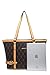 Yuanse Yuanse Dongkuan Shoulder Tide Tote Bag Simple Wild Female Bag Ladies Handbag Shopping Bags-y010(Black)