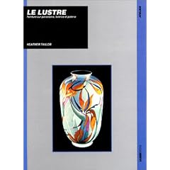 Lustre, peinture porcelaine