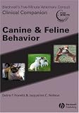 Blackwell's Five Minute Veterinary Consult Clinical Companion Canine & Feline Behavior with CD