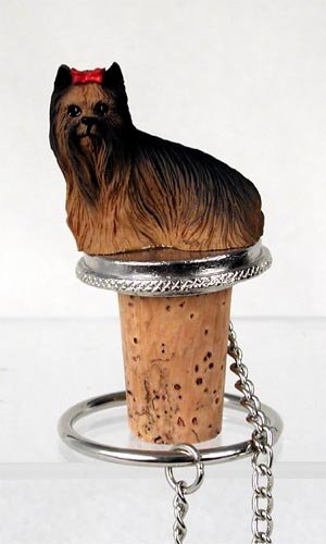 Yorkshire Terrier Wine Bottle Stopper - DTB04