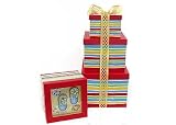 Sand and Sandals Gift Tower Gourmet Popcorn Creation