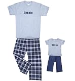 Unique Father-Son Gift - Short Sleeve Big Kid and Little Kid Matching Outfits - Buy a Set for Dad and a Cotton Playwear Set for Kids