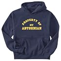 SWEATSHIRT NAVY BLUE " PROPERTY OF MY ABYSSINIAN "