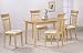 Kitchen & Housewares : Maple Finish 5 Piece Dining Set By Coaster Furniture