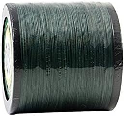 1500yd Carlyle Super Dyneema Fishing Line Braided Line (green, 65lb)
