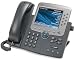 Cisco Unified IP Phone 7975G - VoIP phone - SCCP, SIP - 8-line operation - silver, dark gray