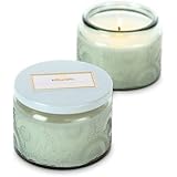 Voluspa Small Glass Jar Candle, French Cade & Lavender, 3.2 oz