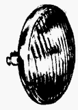 G. E. 24448 Sealed Beam Tractor Lamp
