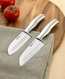 Anolon Stainless Steel Santoku Knife, 5
