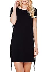 Cotton/Spandex Summer Fall  Shirt  Dress