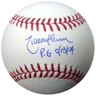 Randy Johnson Seattle Mariners MLB Hand Signed Official MLB Baseball with Perfect Game 5/18/04 Inscription