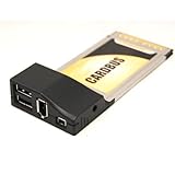 USB 2.0/Firewire Combo Card Bus 4 ports with 6-4pin firewire cable