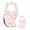 Kiddopotamus Poch&eacute; Pacifier Pouch, Pink