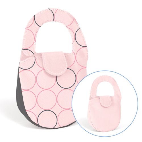 Kiddopotamus Poch&eacute; Pacifier Pouch, Pink