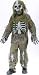 Children's Skeleton Zombie Costume (Size:MD 8-10)