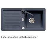 Eurodomo Einbauspüle Eurostone PRIMA 45 Granit Schiefer