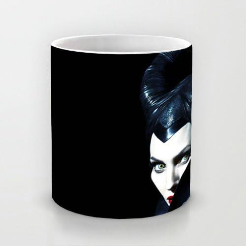Home Basic Maleficent Angelina Jolie Face Funny Tea Mugs,Coffer Mugs,Water Mugs