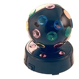 5" Black Disco Ball Light.