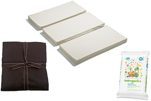 MamaDoo Kids Smart Play Yard Mattress Topper with Everlasting Sheet & Surface Wipes, Silver/Chocolate