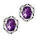 2.04 Ct Checkerboard Purple Amethyst and Diamond title=