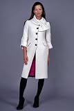 Mysterious Cream Coats by Nanette Lepore