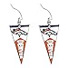 NFL Denver Broncos Pennant Earrings