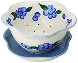 Welcome Home Brands Blueberry Berry Bowl with Plate